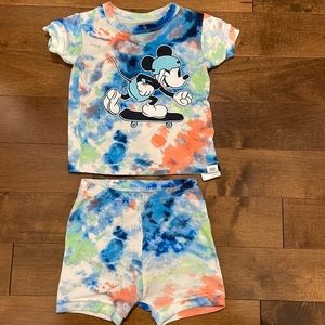 Baby Gap tie dye 2 piece pajama